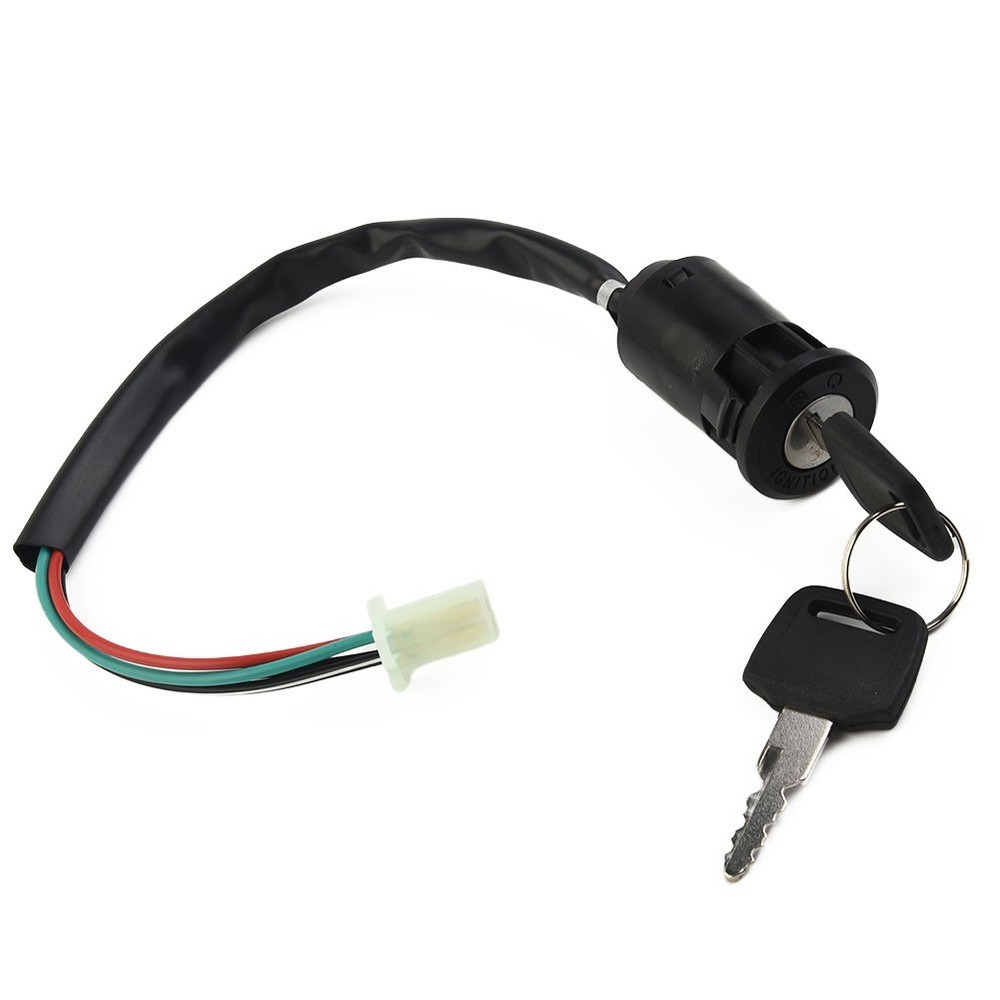 Essential Replacement Ignition Switch For 4 Wire Connection And 2 Keys