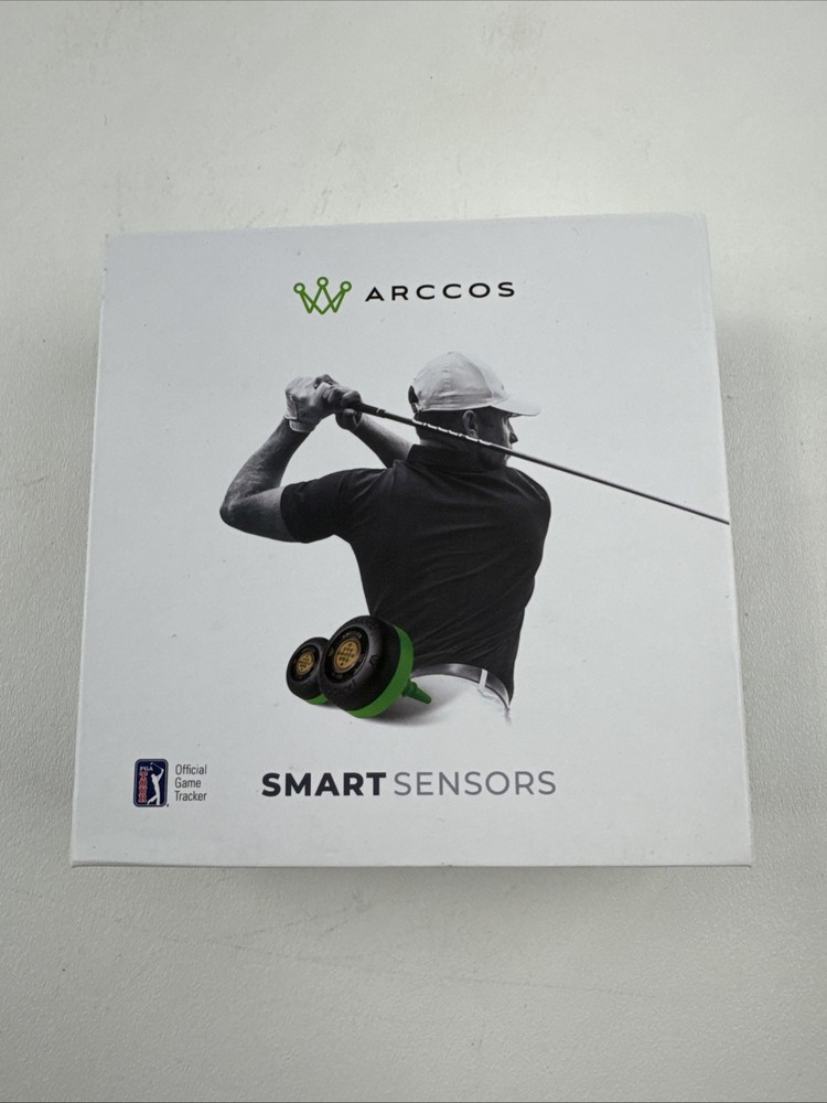 Arccos Smart Sensors: Automatic Golf Game Tracking System, Open Box (NEW) 80012