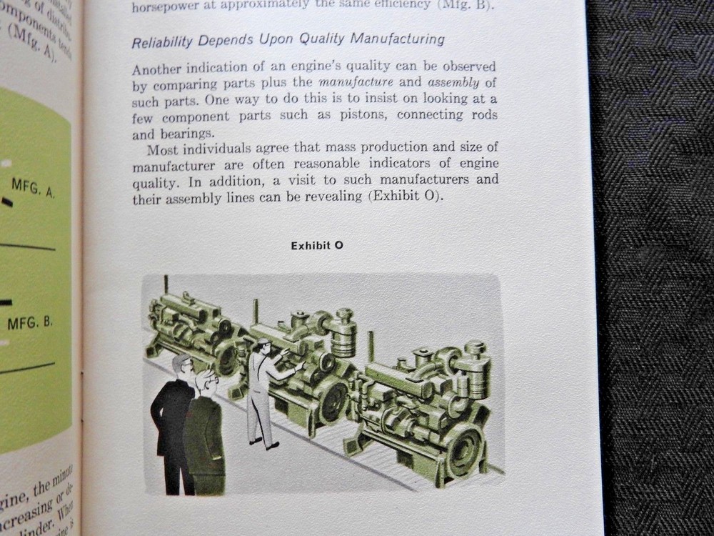 1960 CATERPILLAR ENGINE DIVISION "JUDGING ENGINE QUALITY" BYRNE MACH SPOKANE WA