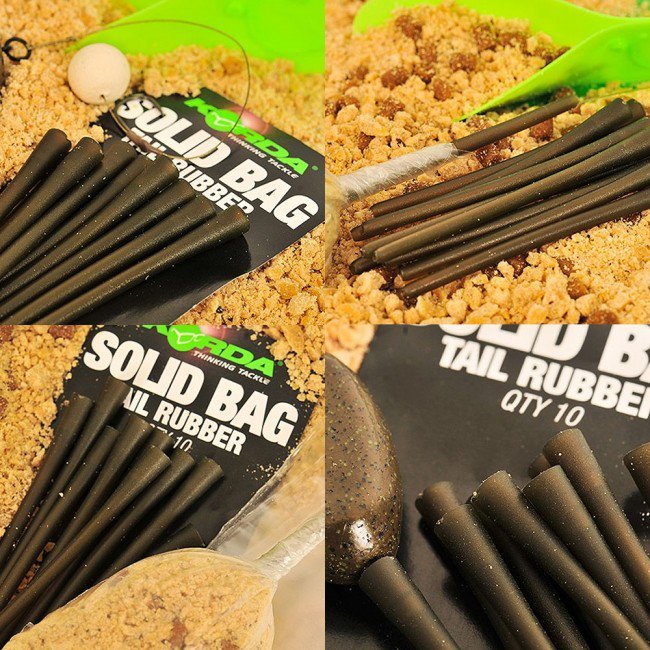 Korda Solid PVA Bag Tail Rubbers
