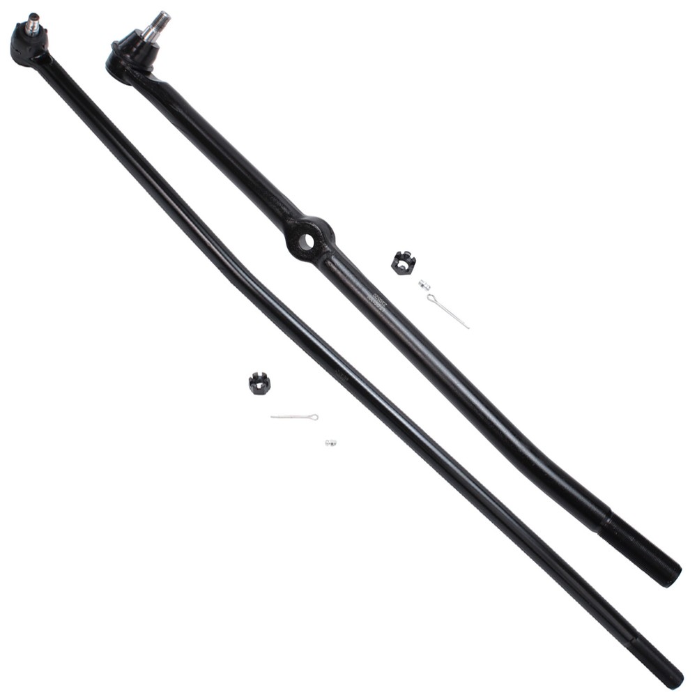 4pc Front Outer Tie Rods End Link and Center Links for E-150 Econoline