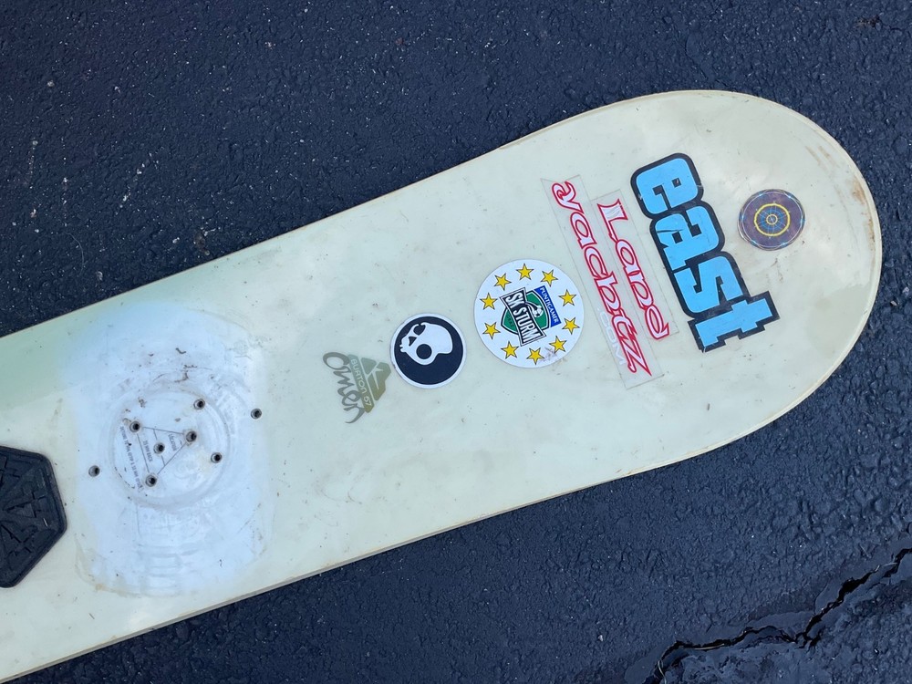 Vintage Burton 57 Omen Snowboard