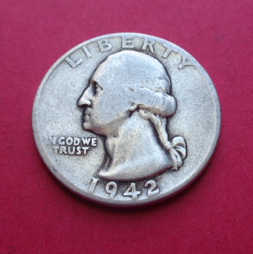 1942  WASHINGTON QUARTER