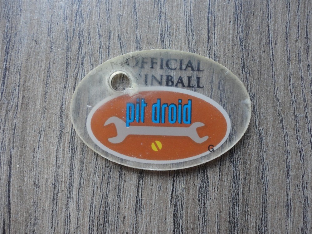Star Wars Episode 1 Pinball Machine WMS pit droid Key Chain