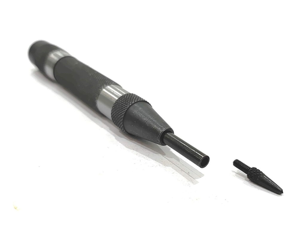 Automatic Center Punch with Extra Replaceable Hardened Steel Tip- ( USA )