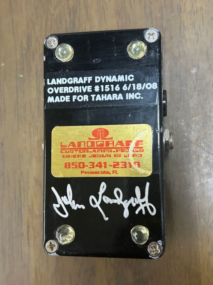 Landgraff Dynamic Overdrive Guitar Effects Pedal Multicolor