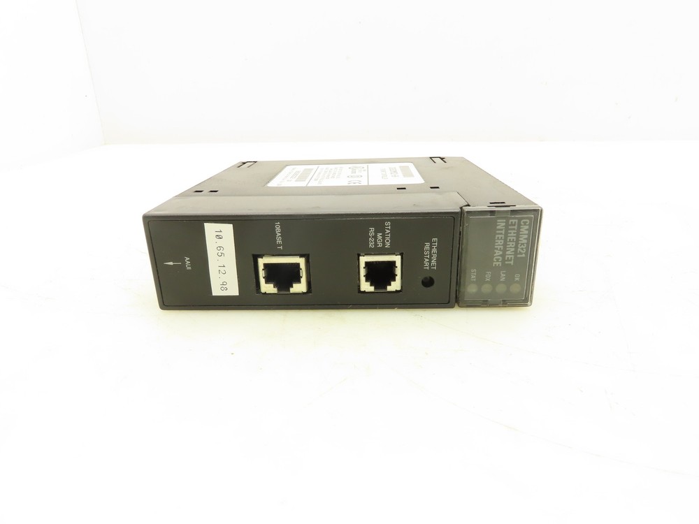 GE Fanuc IC693CMM321-GH PLC Ethernet Controller Module CMM321 Interface