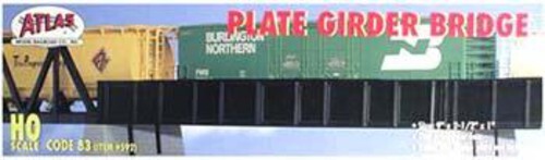Atlas Code 83 Plate Girder Bridge - HO Scale Model Railroad Bridge - #592