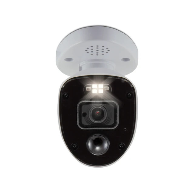 4pack Swann 4K Add-On DVR Bullet Security Camera System with Sensor Spotlight