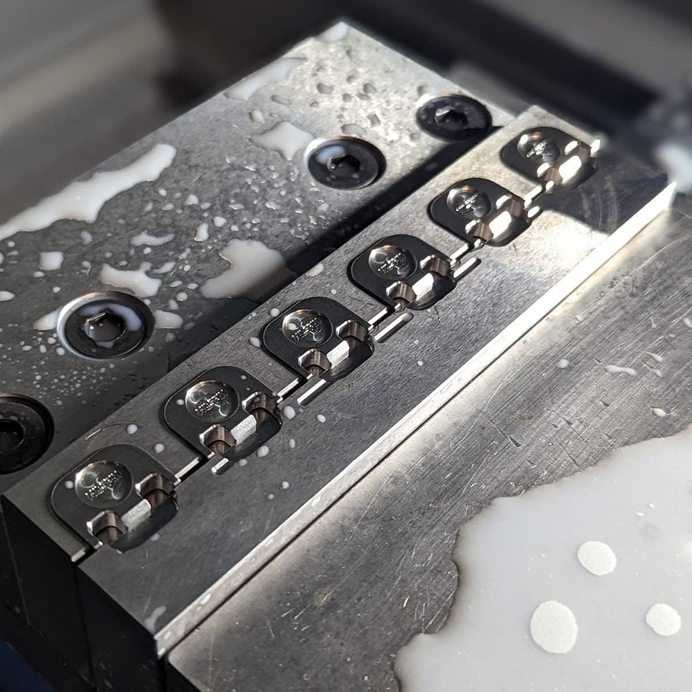 Milspin CNC Milled 3D Knockers Slide Back Plate (Butt Right Facing