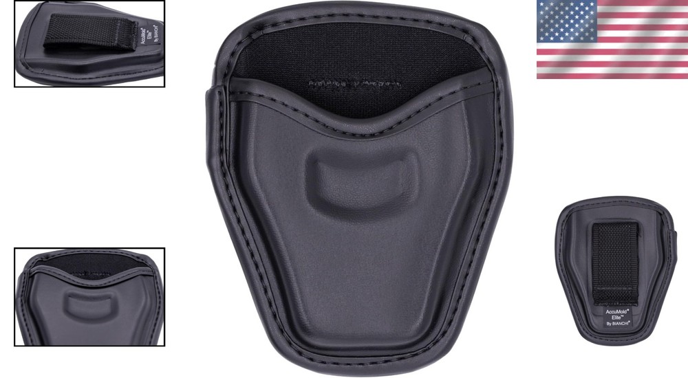 AccuMold Elite Handcuff Holder - Plain Black