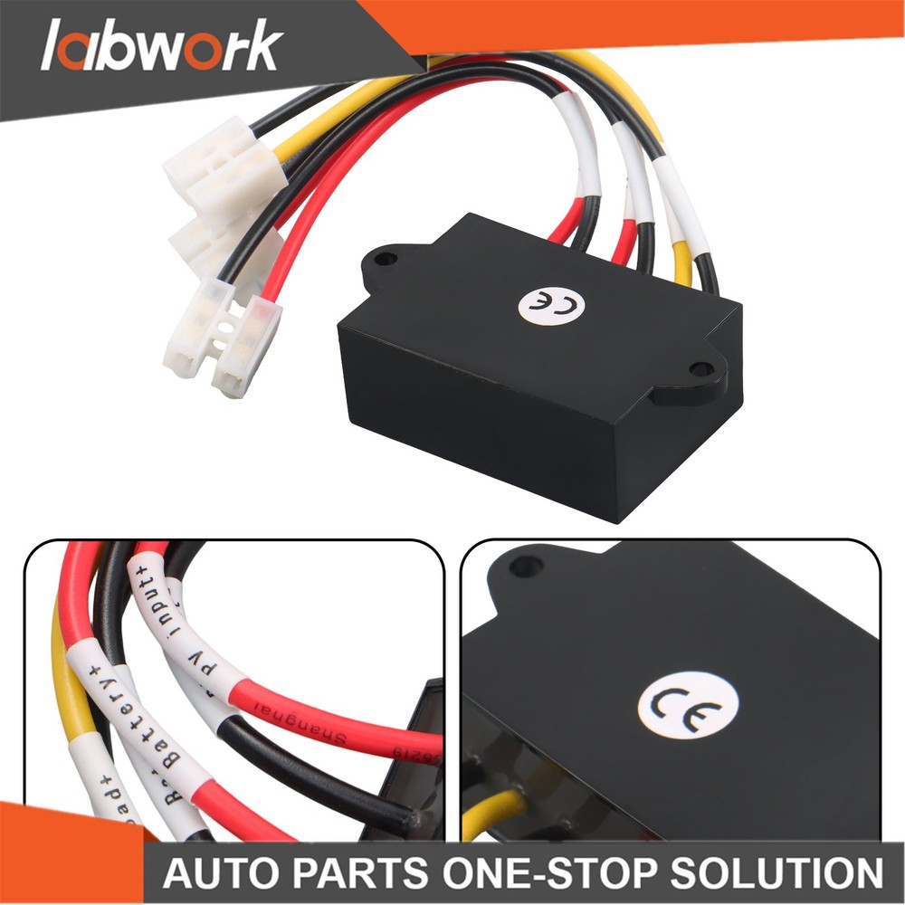 Labwork Solar Battery Charge Controller Boost MPPT Voltage Adjustable 12.6V