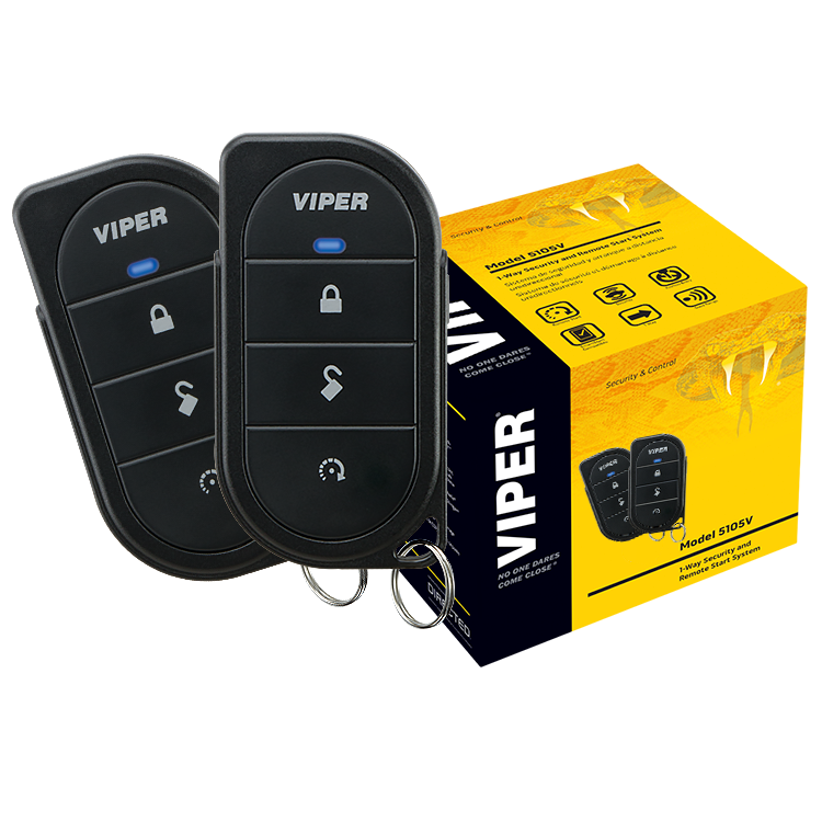 Viper Model 5105V 1-way car security and remote start system with Bypass Module