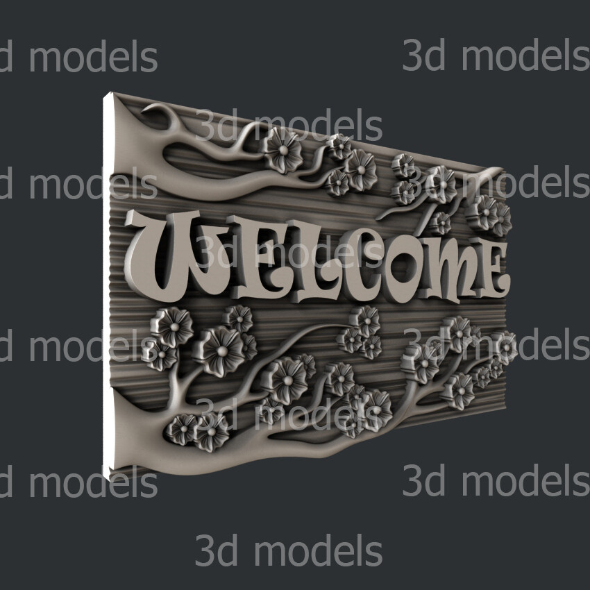 3d STL models for CNC, Artcam, Aspire, relief Welcome