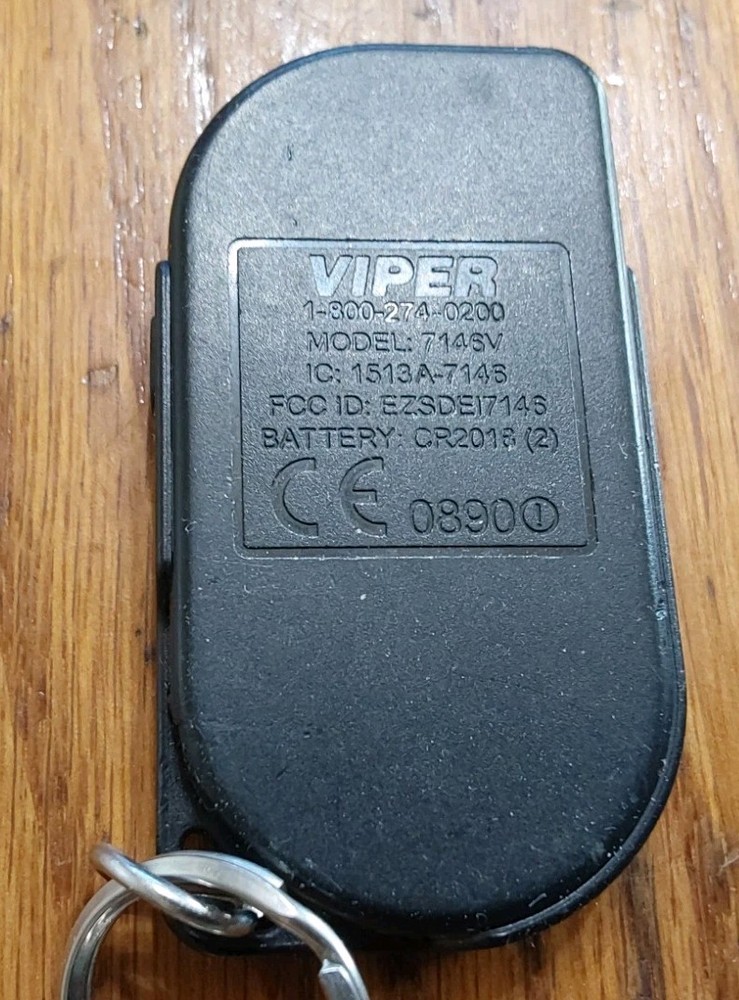 Viper 7146V 1-Way 4 Button Replacement Remote Transmitter Start Lock/Unlock