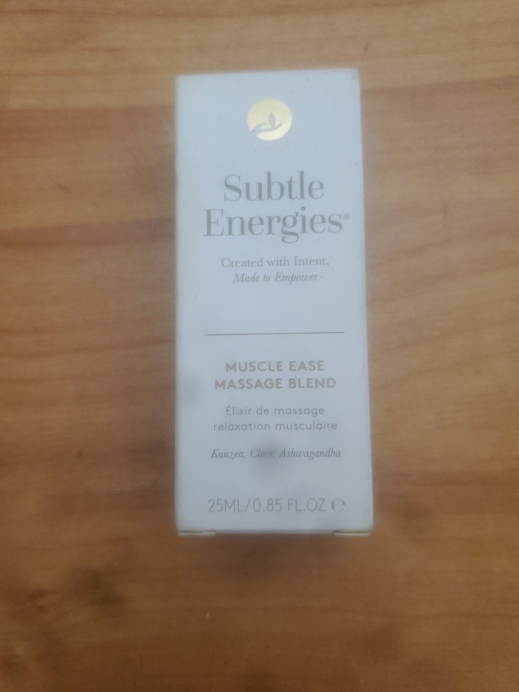 Subtle Energies muscle ease massage blend