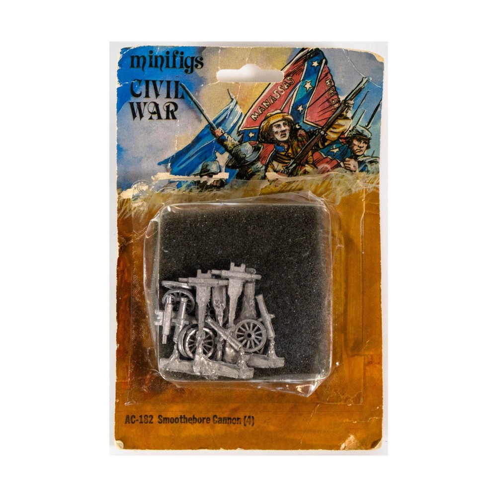 Minifigs ACW Mini 15mm Smoothbore Cannon Pack New