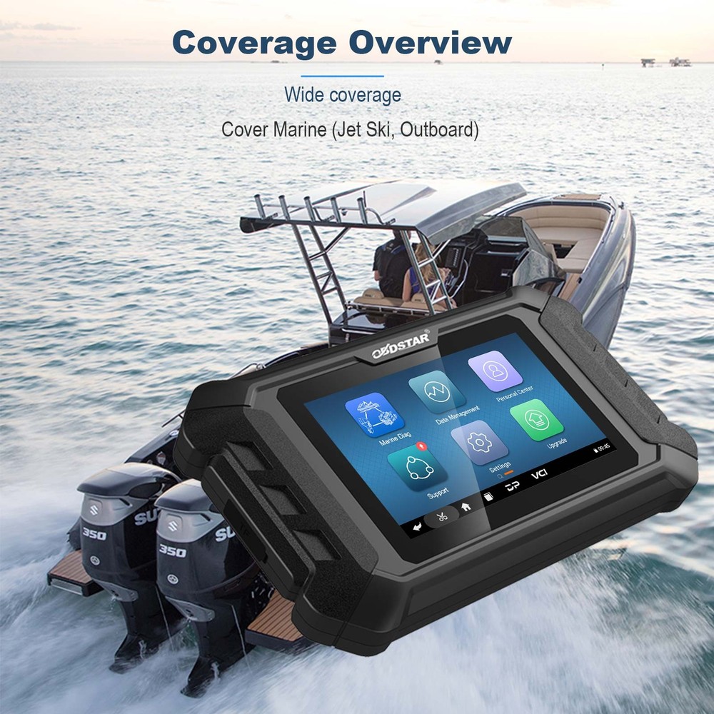 OBDSTAR ISCAN FOR SUZUKI Marine Diagnostic Tool Code Reading/Clear,BCM Simulator