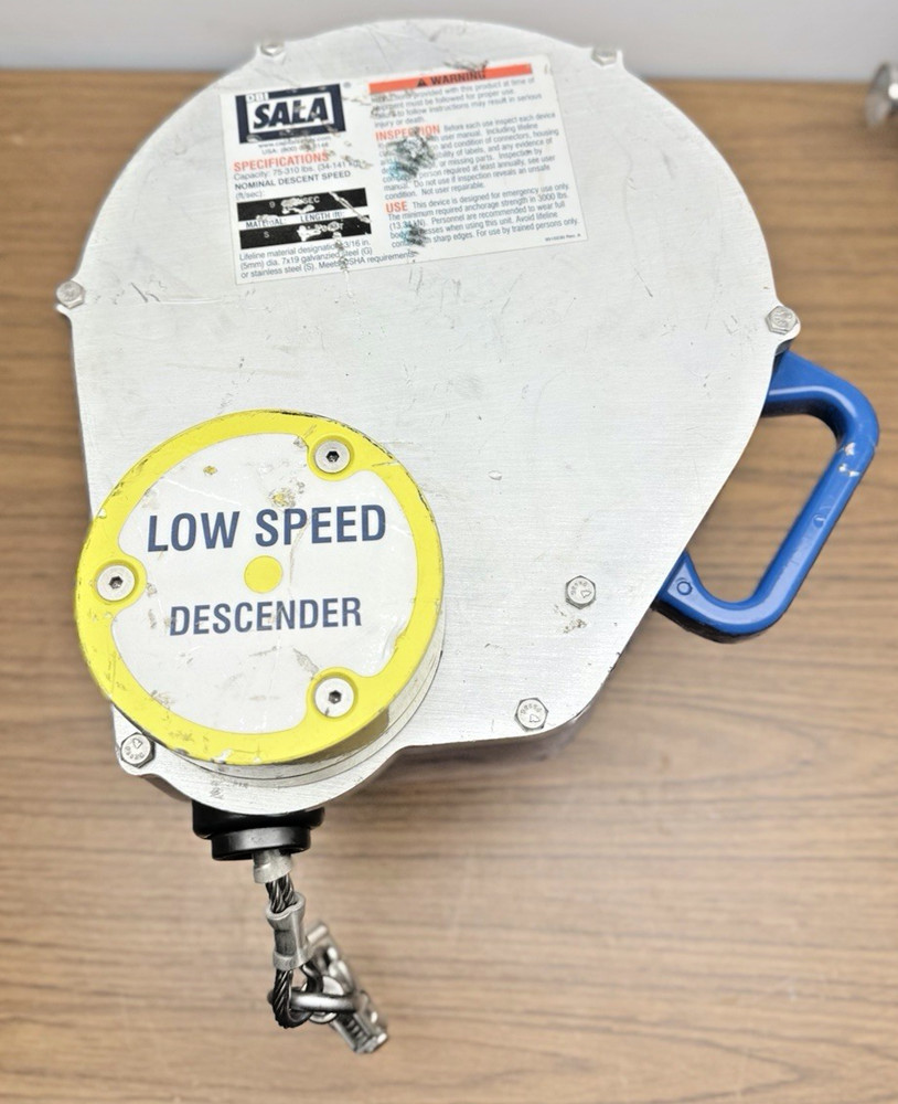 3303018 DBI SALA LOW SPEED DESCENDER, 75-310LBS