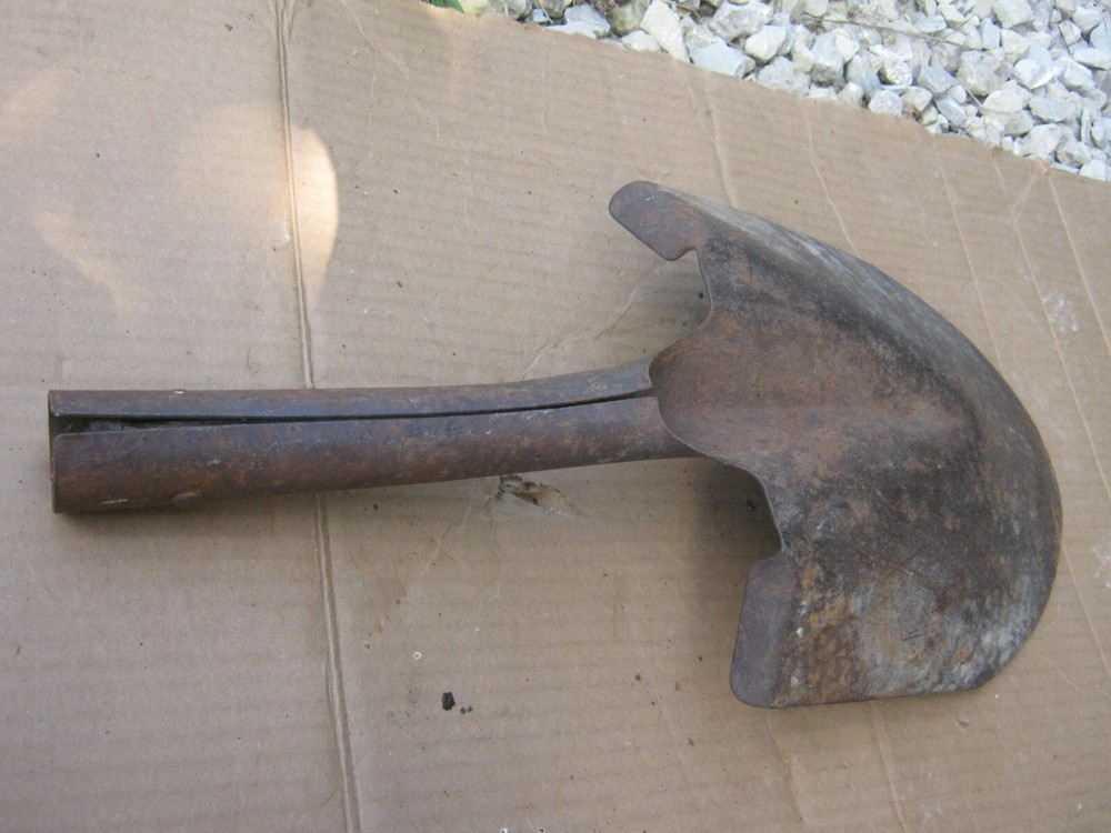 Metal Shovel no handle Rustic Original Vintage Primitive