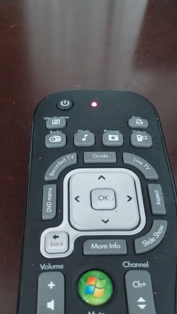 Genuine HP Microsoft Windows Media Center Remote Control