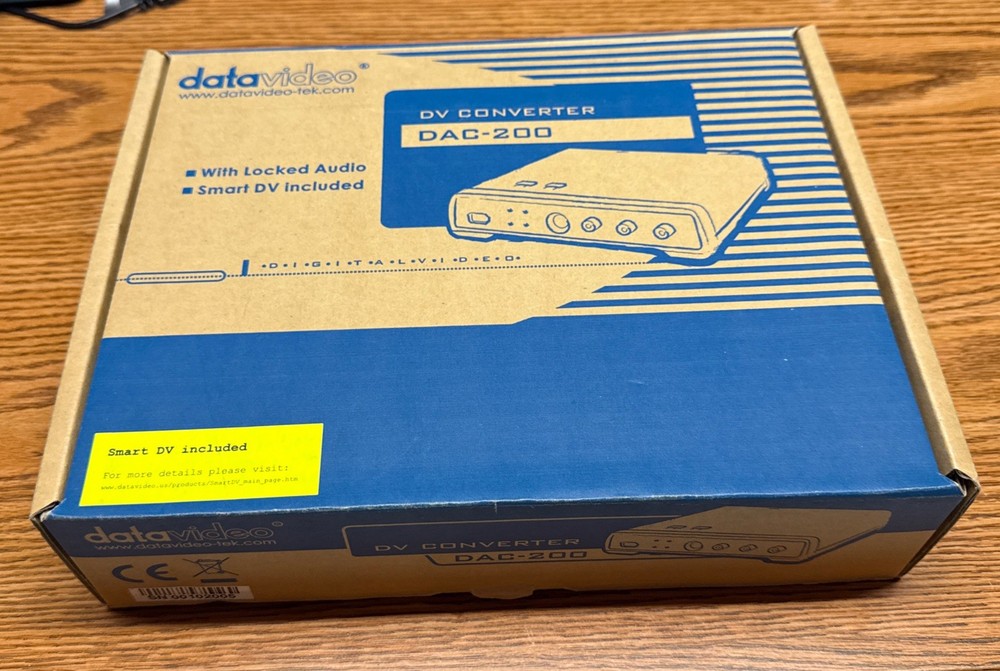 DATAVIDEO DAC-200 Analog to Digital Bi-Directional DVVideo Converter Encoder Box