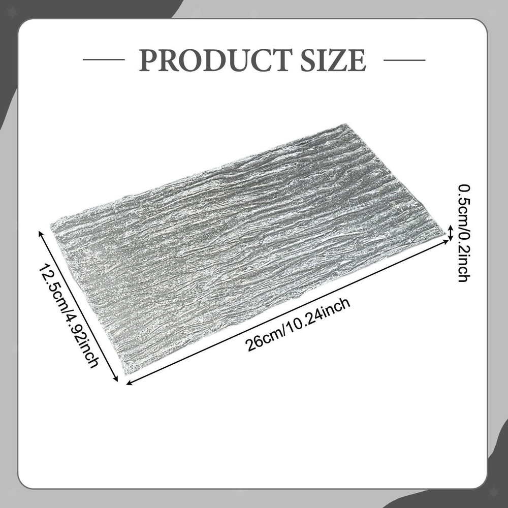 Artificial Water Effect Sheet Garden Home Decor Realistic Waterfall Model