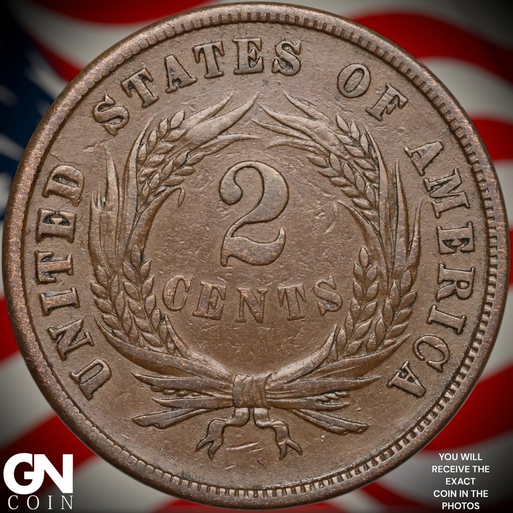 1865 2 Cent Piece B0082