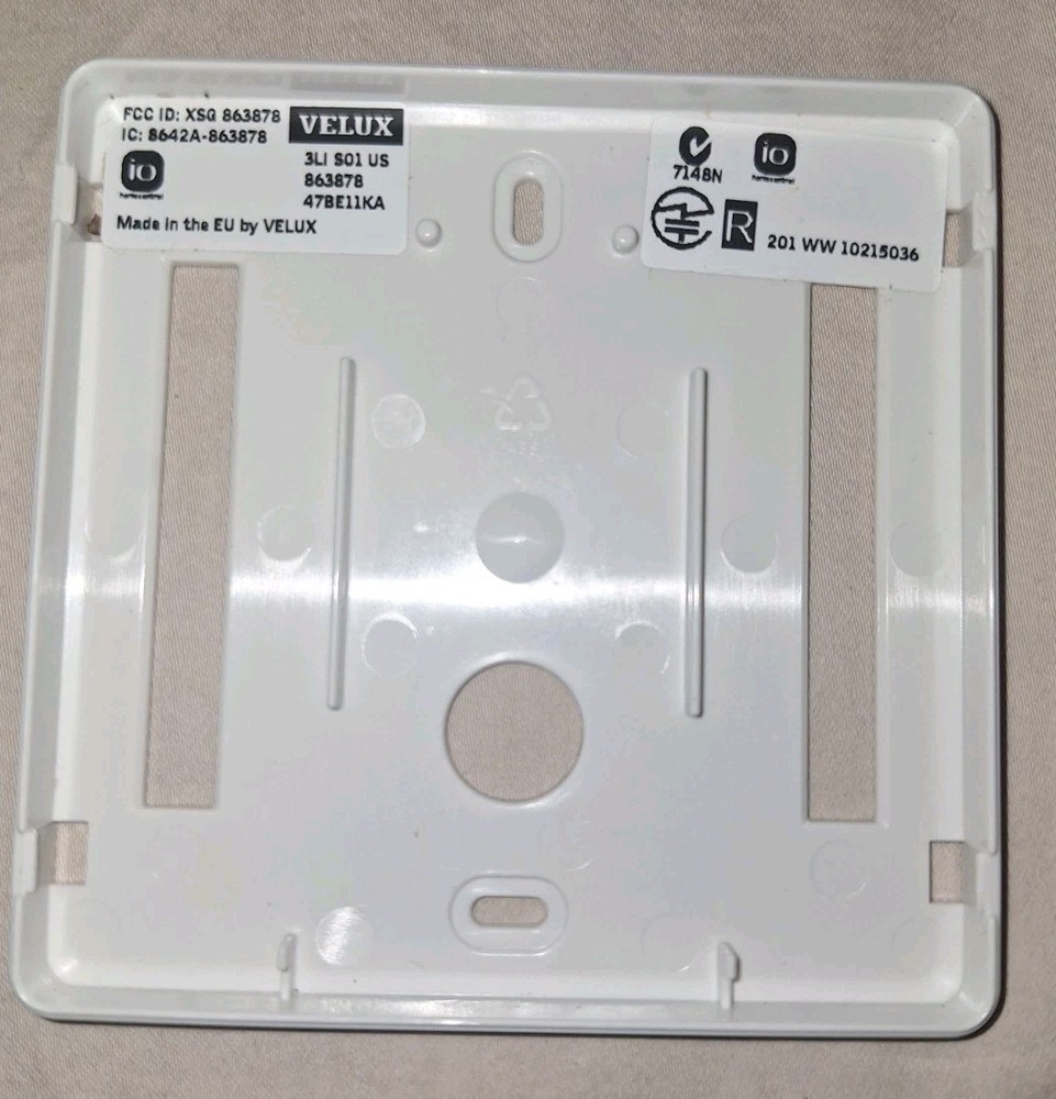 Velux Skylight / Shade Remote Control Switch 3LI S01 US