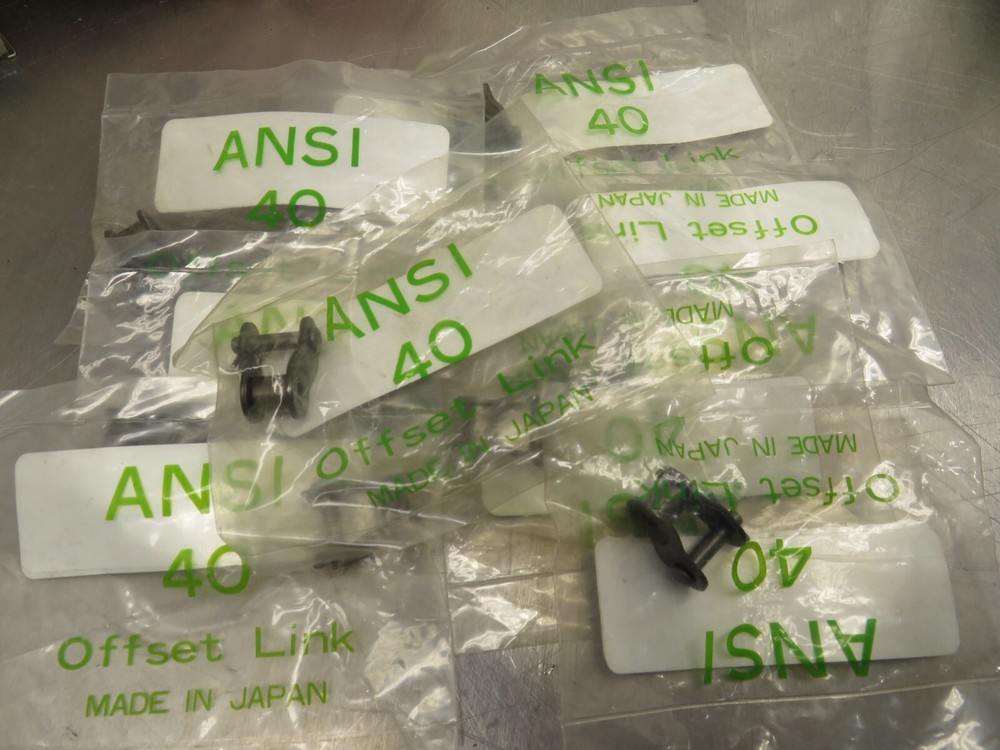 ANSI 40 Offset Link Lot of 10!