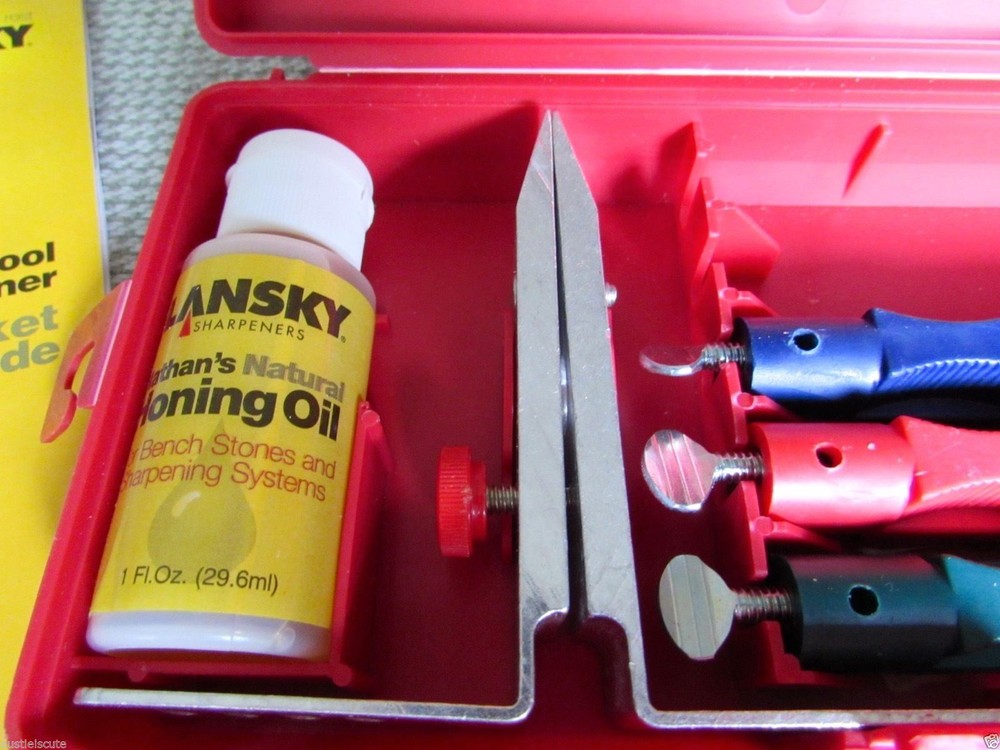Lansky Knife and Tool Sharpener Guide Stone Kit Lot