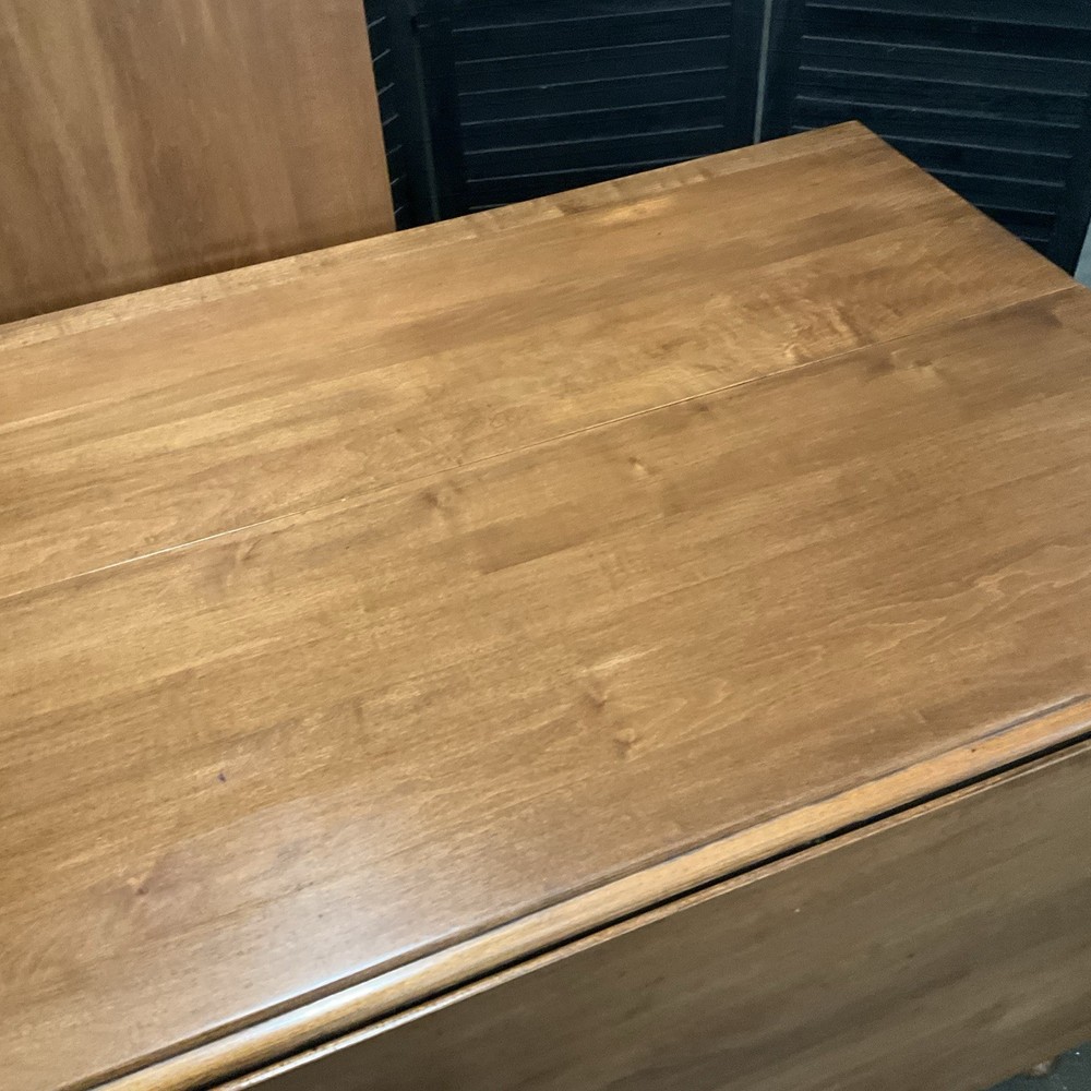 Willett Solid Lancaster County Maple Drop Leaf Table Gateleg W/Leaf 86" X 42" EX