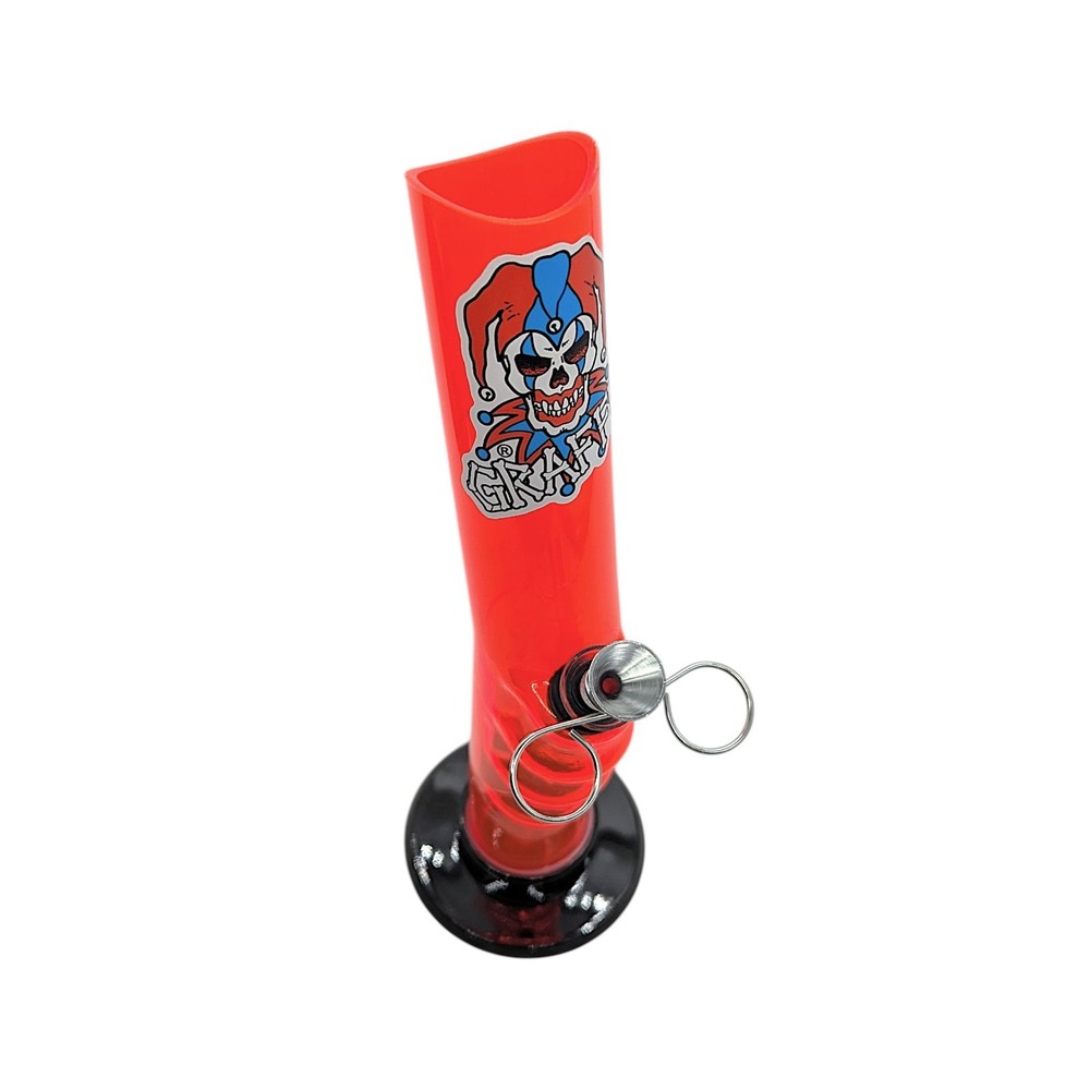 10" Graffix Acrylic Tobacco Pipe Waterpipe Pull Stem Bowl