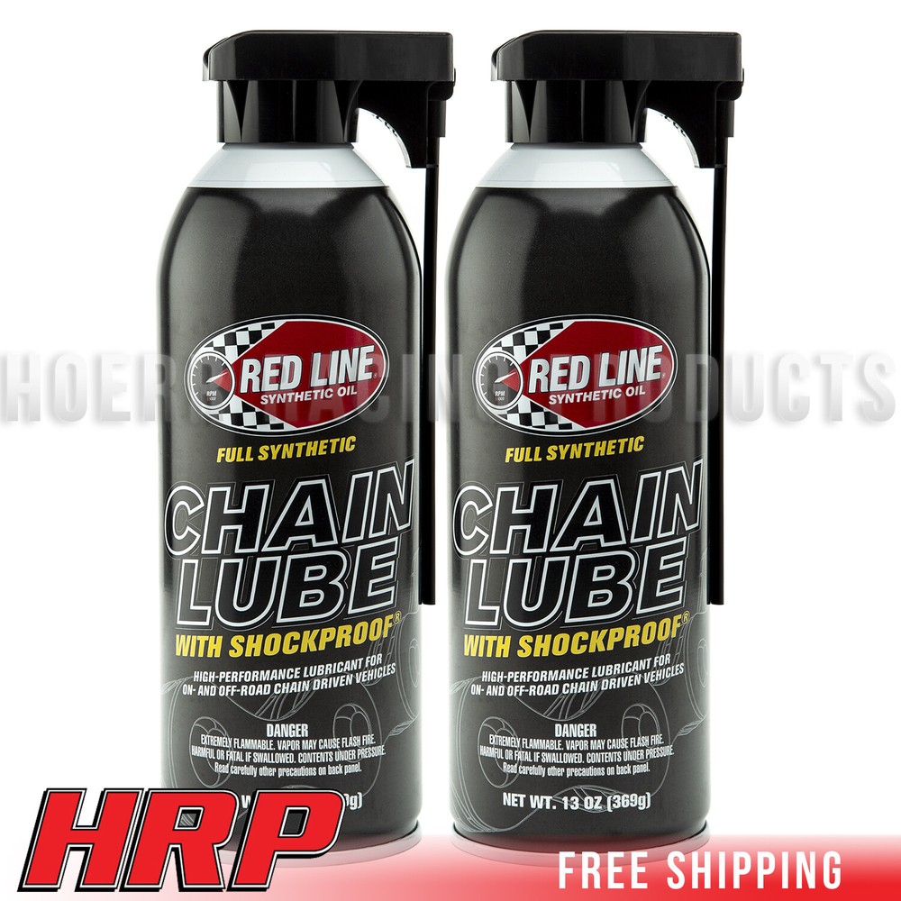 Red Line 43103 Chain Lube with ShockProof - 13oz (2)