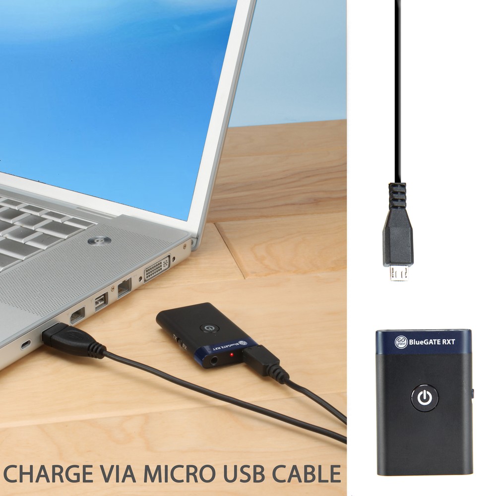 Wireless Bluetooth Receiver and Transmitter , 3.5mm Stereo Output REFURBISHED