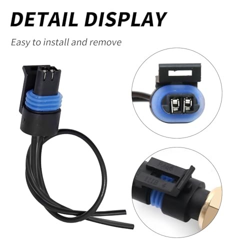 Differential Oil Temperature Sensor 505540Connector Pigtail Plug Replacement 1