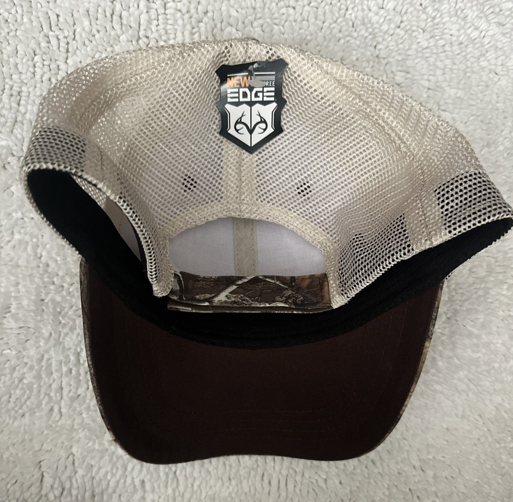Whitetails Unlimited Camo Baseball Cap Adjustable Back