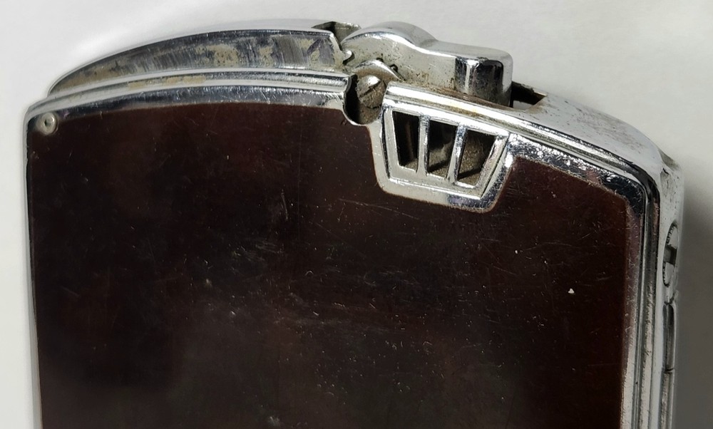 Art Deco Ronson Cigarette Lighter/Case Combination