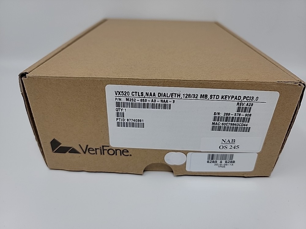 Verifone VX520 Credit Card Machine Terminal Reader