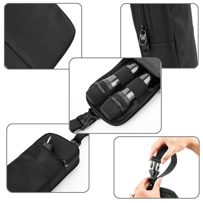 Protective Mic Carrying Case for Partybox Essential Speaker Microphones
