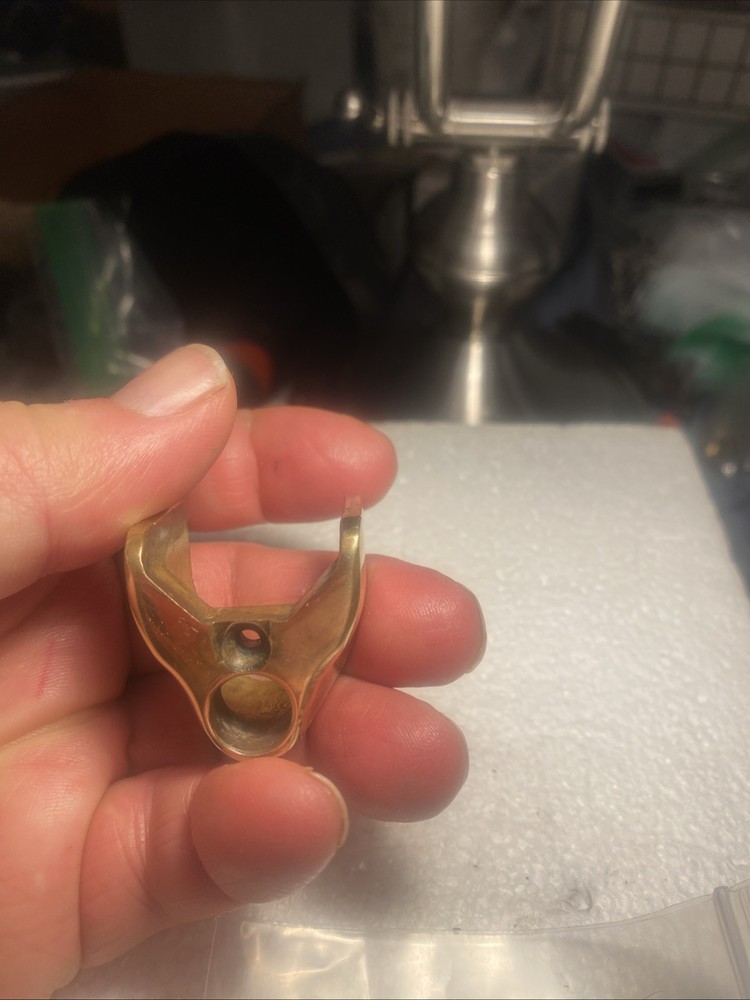 Investarms Hawken Muzzleloader Brass Forearm Nose Cap and screw.