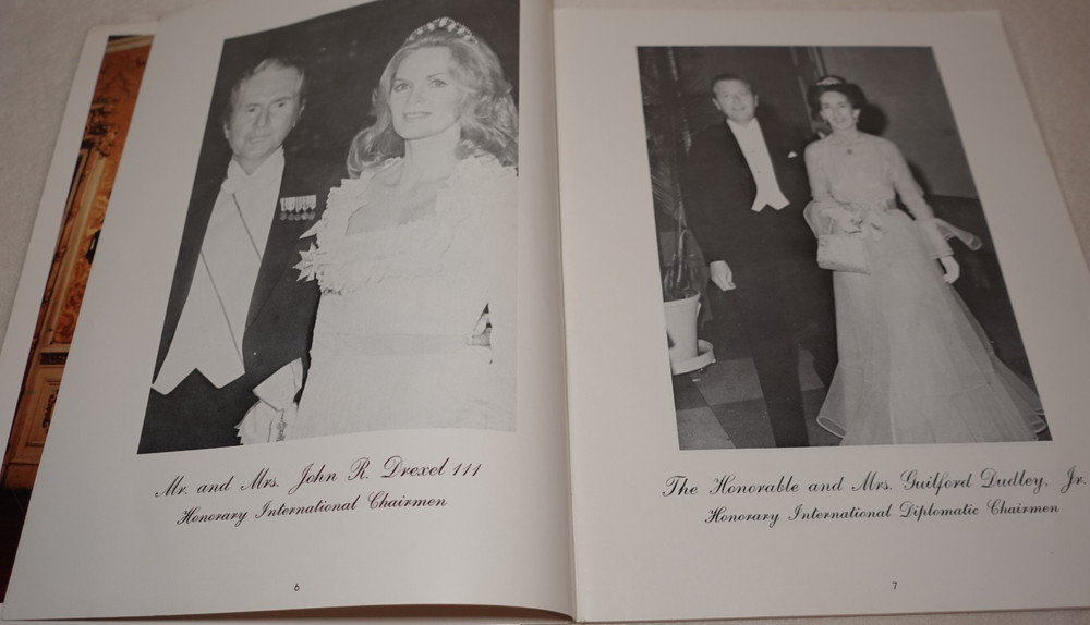 1980 International Red Cross Ball Benefit Breakers Hotel Palm Beach Program