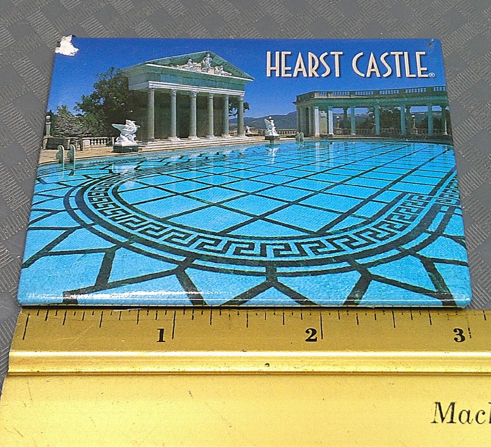 Scene Used Marvel Studios ECHO Set Prop Dressing-Hearst Castle Pool Magnet COA