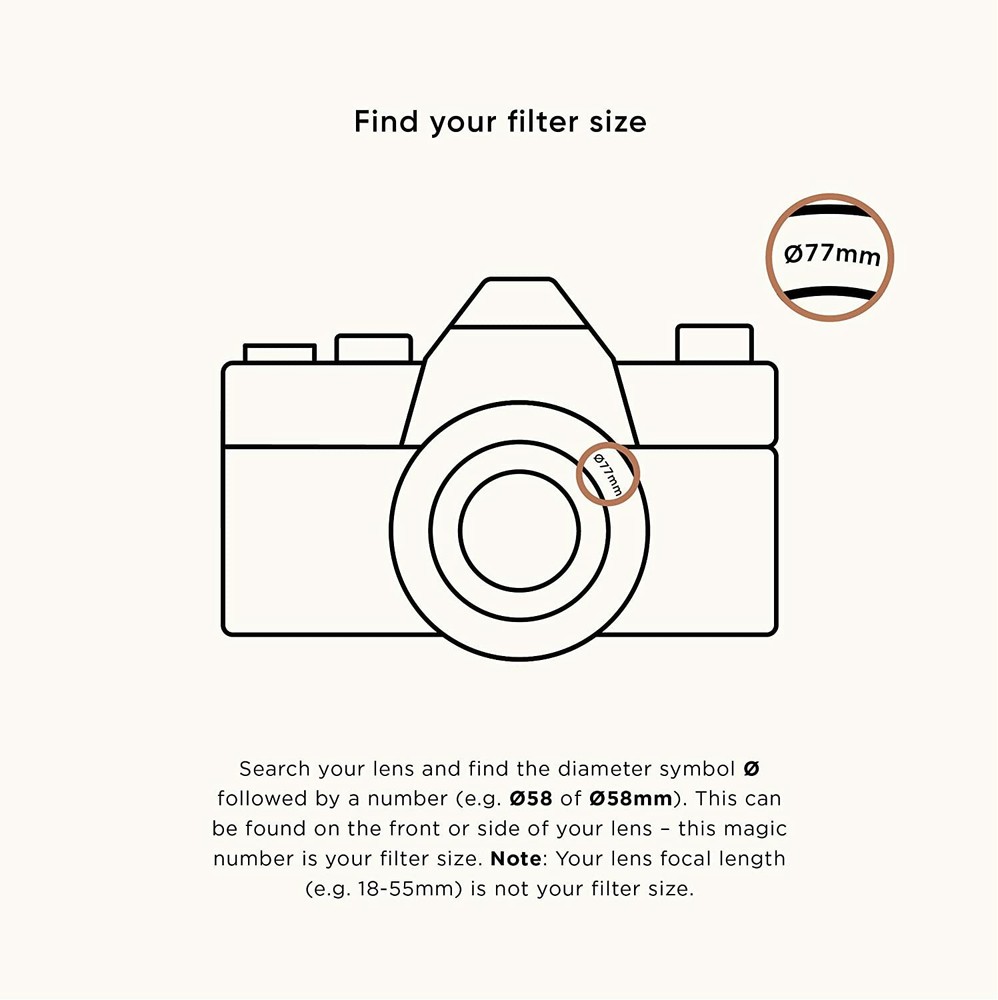 Tiffen 40.5mm Black Diffusion FX 5 Filter Halation Diffusion Filters 405BDFX5