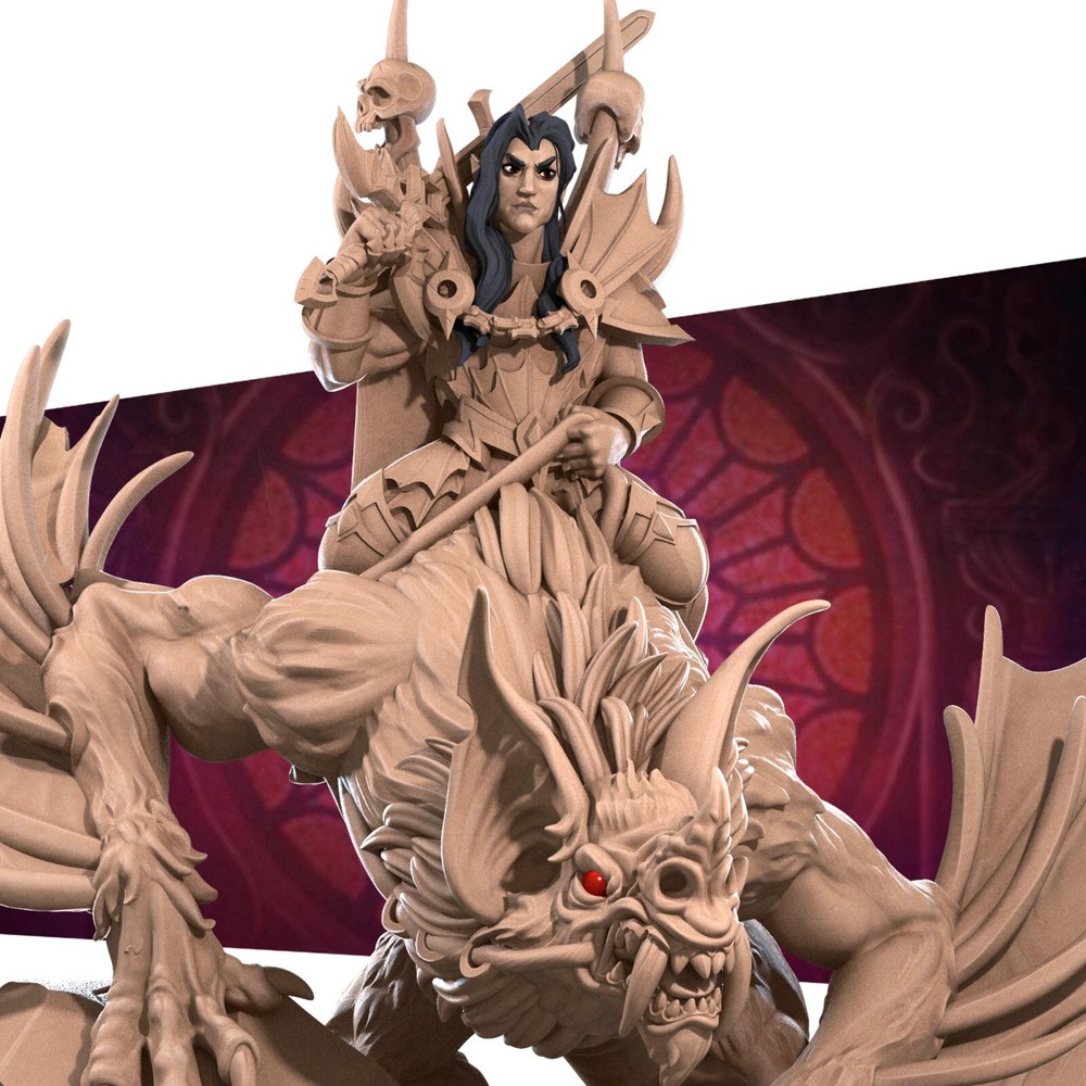 Vampire Mounted Commander - Bat Rider - Bite the Bullet - Dungeons and Dragons