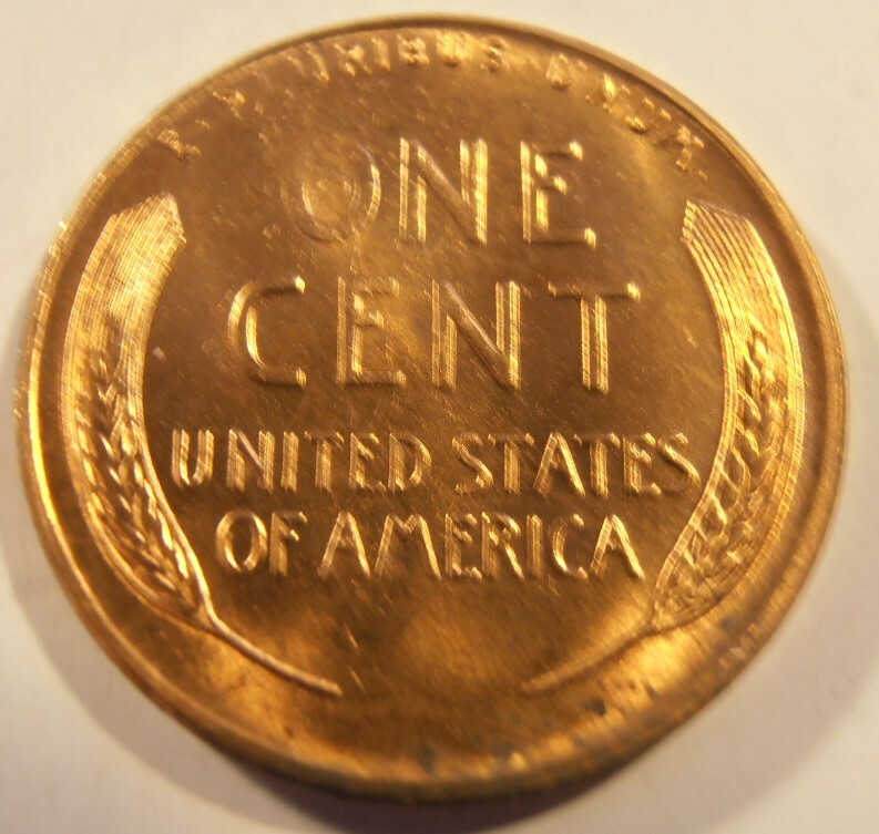 1954 P LINCOLN CENT - BU from a nice roll