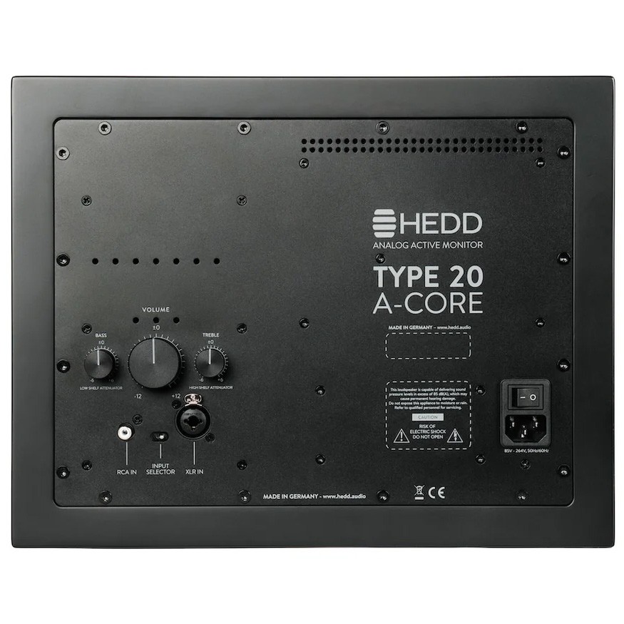 HEDD TYPE 20 A-CORE 3-Way Active Studio Monitor - Single, Right