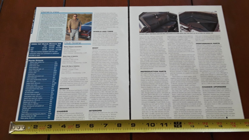 1966 - 1967 BUICK RIVIERA GS ORIGINAL 2006 ARTICLE