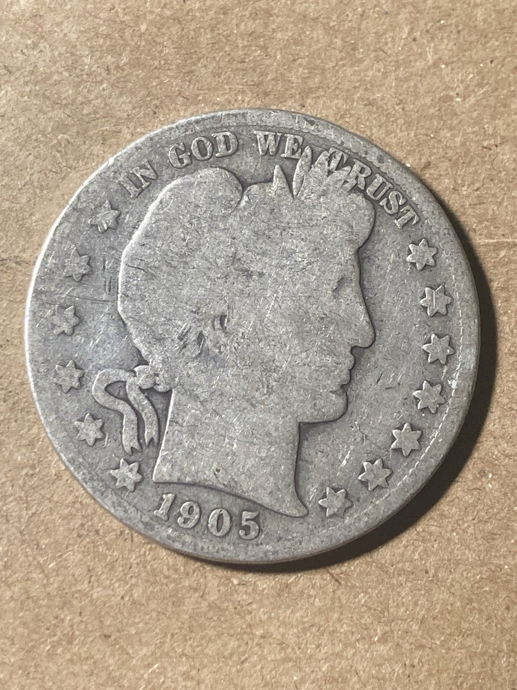 1905 S Barber Half Dollar - As Shown! (#2168)