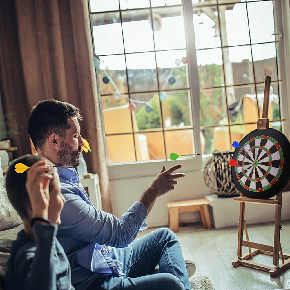 Accmor Soft Tip Darts, Bar Dart, Plastic Darts Set, Attach Extra silver